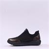 Remonte Platform Front Zip Shoe - Bronze Metallic Combi